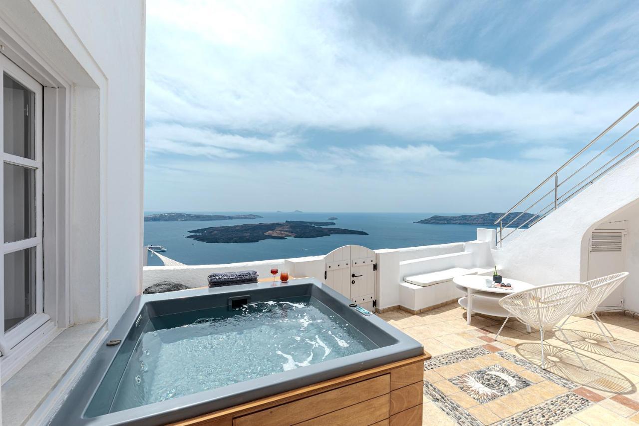 Calderas Hug & Panoramic Sea View - 3 Lux Suites Imerovigli  Dış mekan fotoğraf