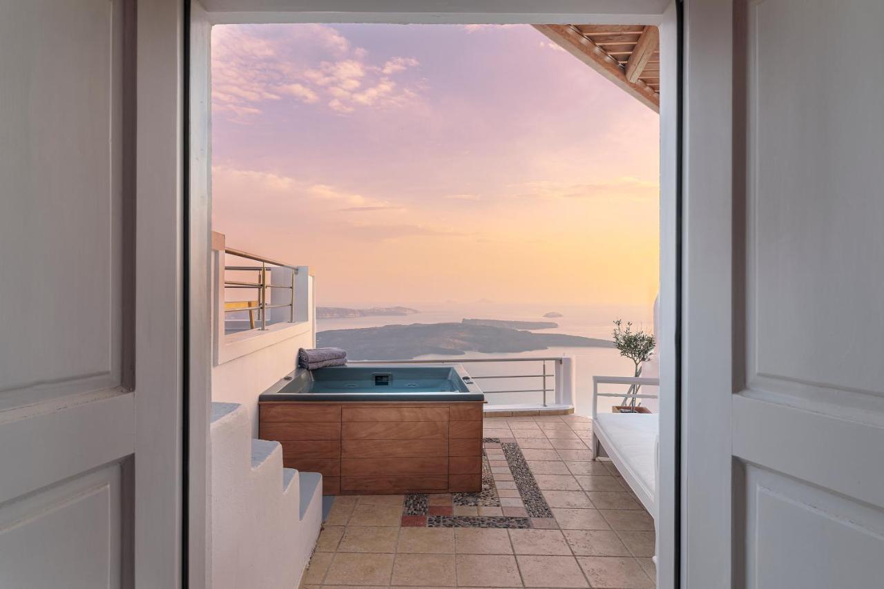 Calderas Hug & Panoramic Sea View - 3 Lux Suites Imerovigli  Dış mekan fotoğraf