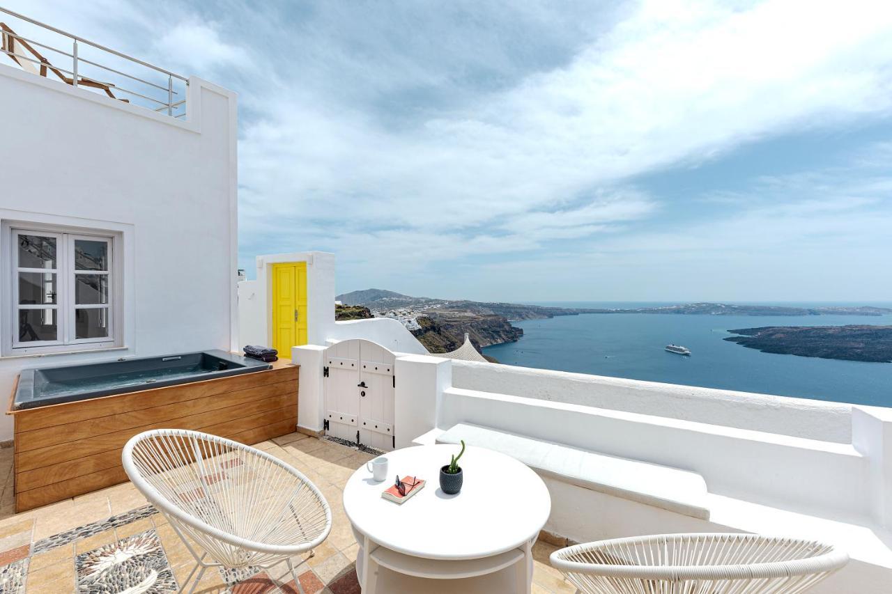 Calderas Hug & Panoramic Sea View - 3 Lux Suites Imerovigli  Dış mekan fotoğraf