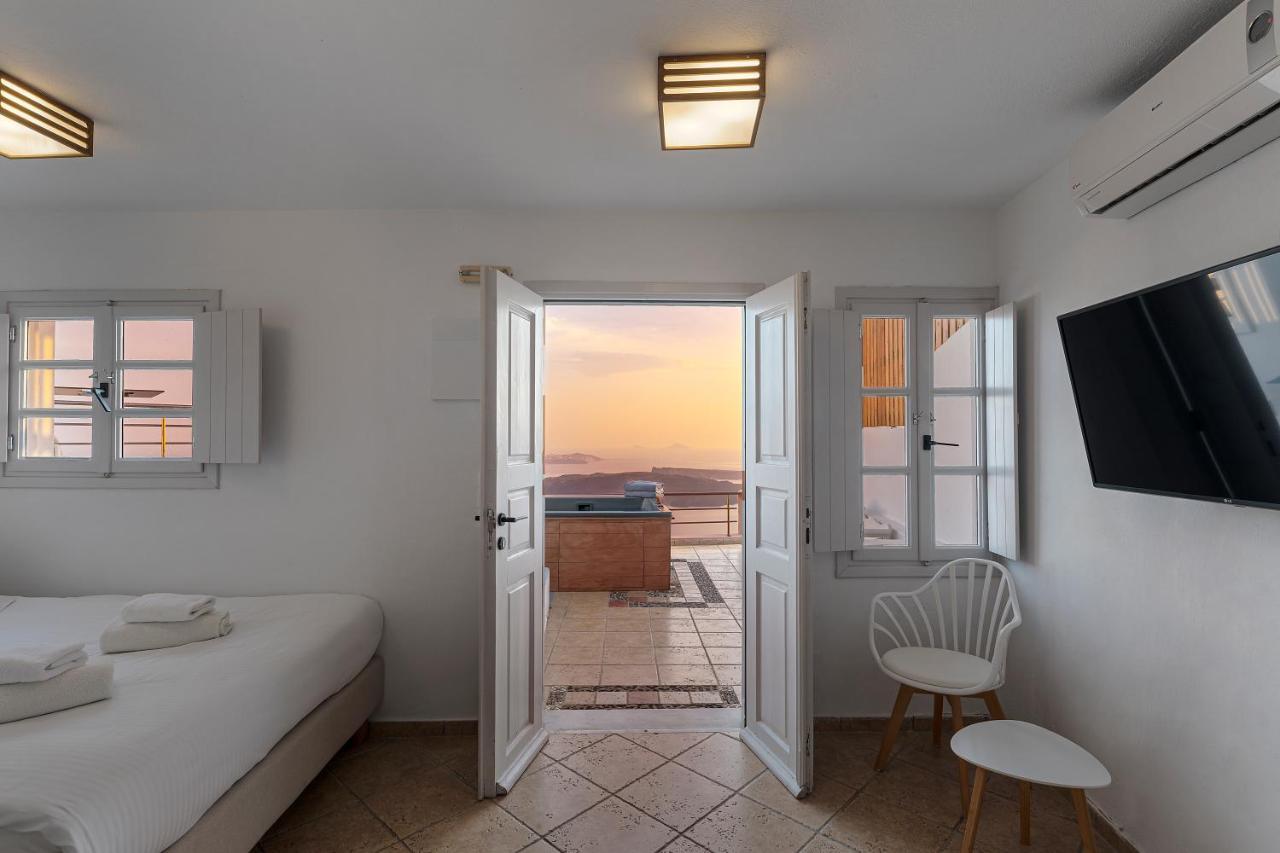 Calderas Hug & Panoramic Sea View - 3 Lux Suites Imerovigli  Dış mekan fotoğraf