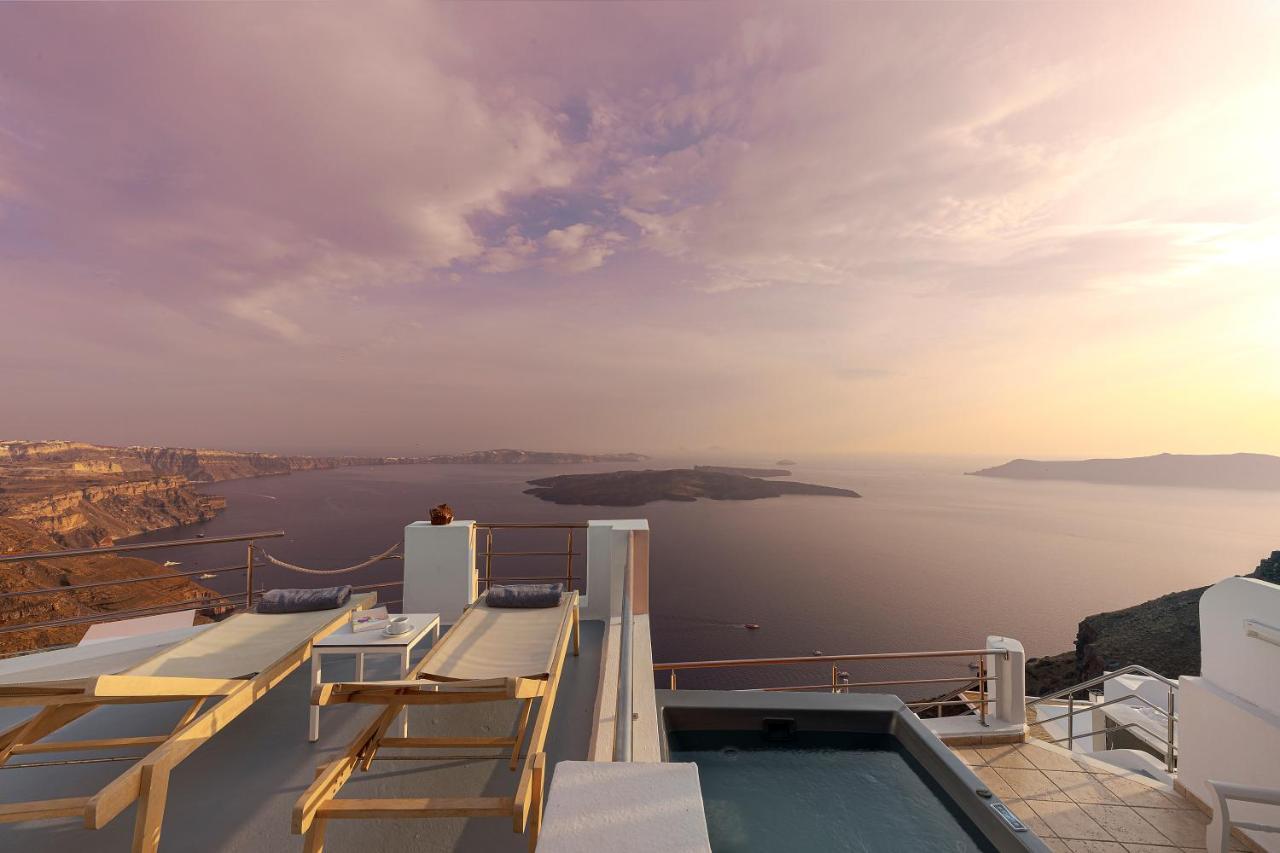 Calderas Hug & Panoramic Sea View - 3 Lux Suites Imerovigli  Dış mekan fotoğraf