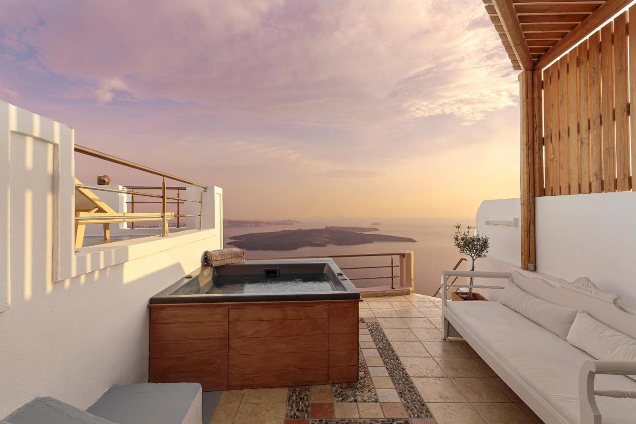 Calderas Hug & Panoramic Sea View - 3 Lux Suites Imerovigli  Dış mekan fotoğraf