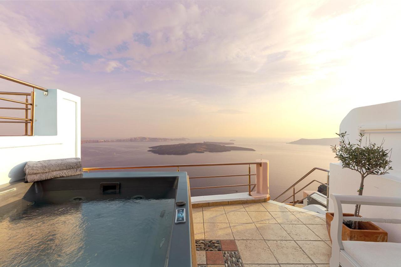 Calderas Hug & Panoramic Sea View - 3 Lux Suites Imerovigli  Dış mekan fotoğraf